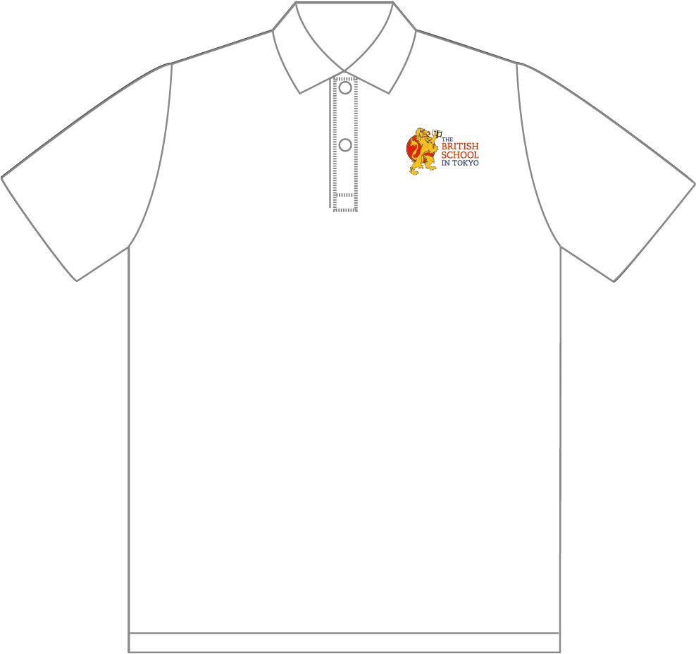 PE POLO SHIRTS WHITE (Primary School)